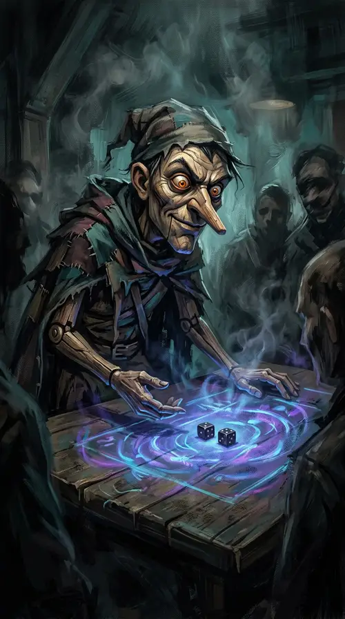 Puppet Trickster Plays High-Stakes Craps Game