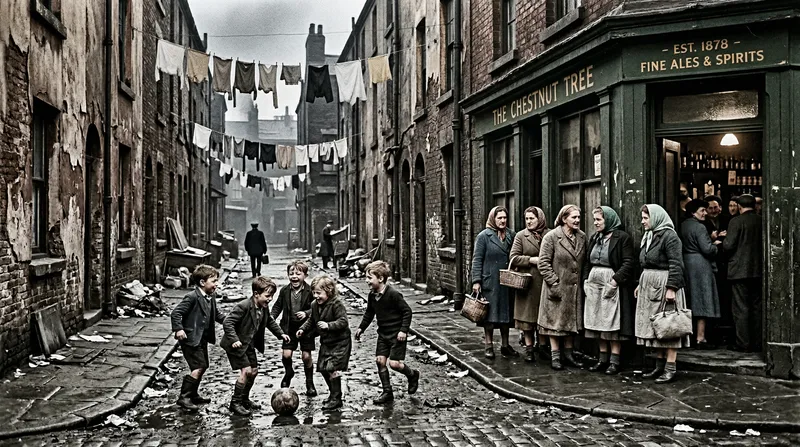 Gritty Street Life in a Victorian Neighborhood