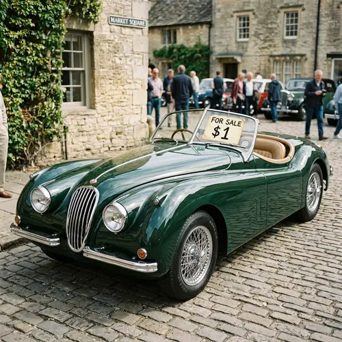Vintage Car for Sale at $1 - Remarkably Well-Maintained Condition
