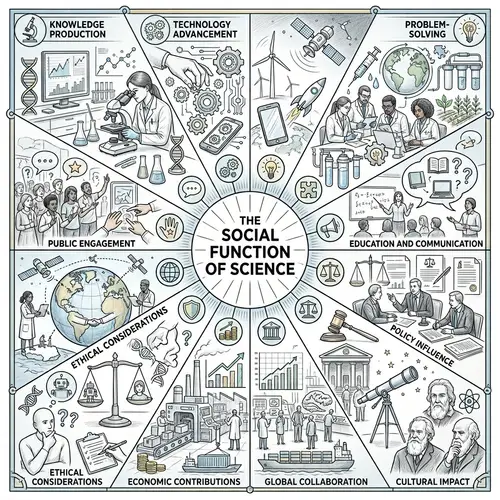 Visual Representation: Social Function of Science Segments