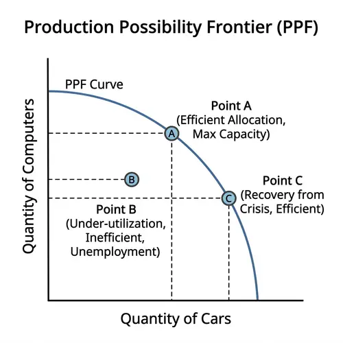 Understanding the PPF Curve in Economics