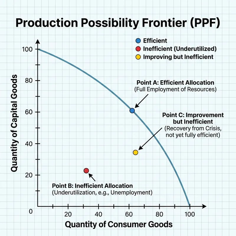 Understanding the Production Possibility Frontier (PPF) Understanding the Production Possibility Frontier (PPF)