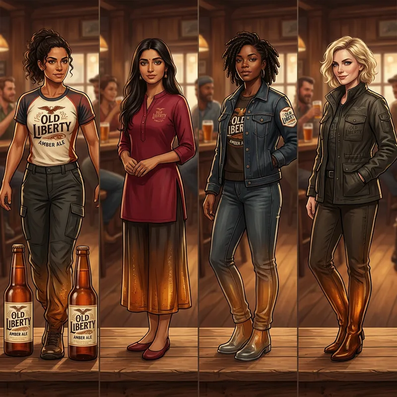 Brewing Diversity: BUD Beer Transforms into Multicultural Female Figures Brewing Diversity: BUD Beer Transforms into Multicultural Female Figures
