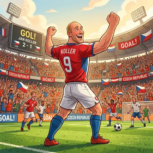 Jan Koller Disney Style Footballer