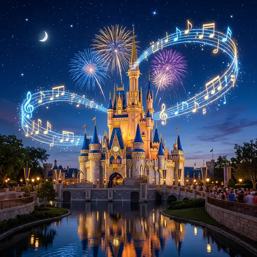 Disney Castle Music Notes: A Magical Experience