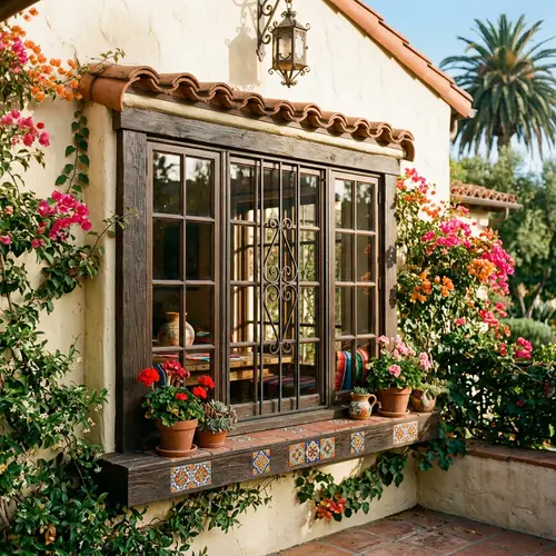 Mexican Californian Style Window Designs