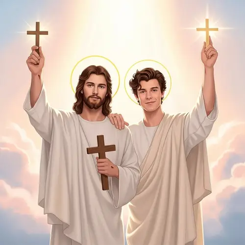 Shawn Mendes and Jesus: A Heavenly Encounter