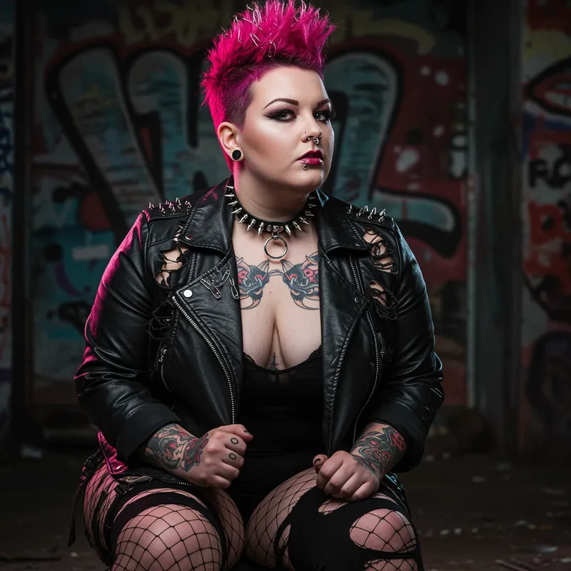 Tough Punk Vibes: Celebrating Thicker Women