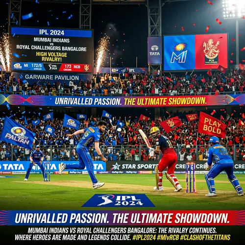Exciting IPL 2024 Match: Mumbai Indians vs Royal Challengers Bangalore