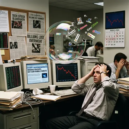 Impact of the Dot-Com Bubble Burst in the 2000s
