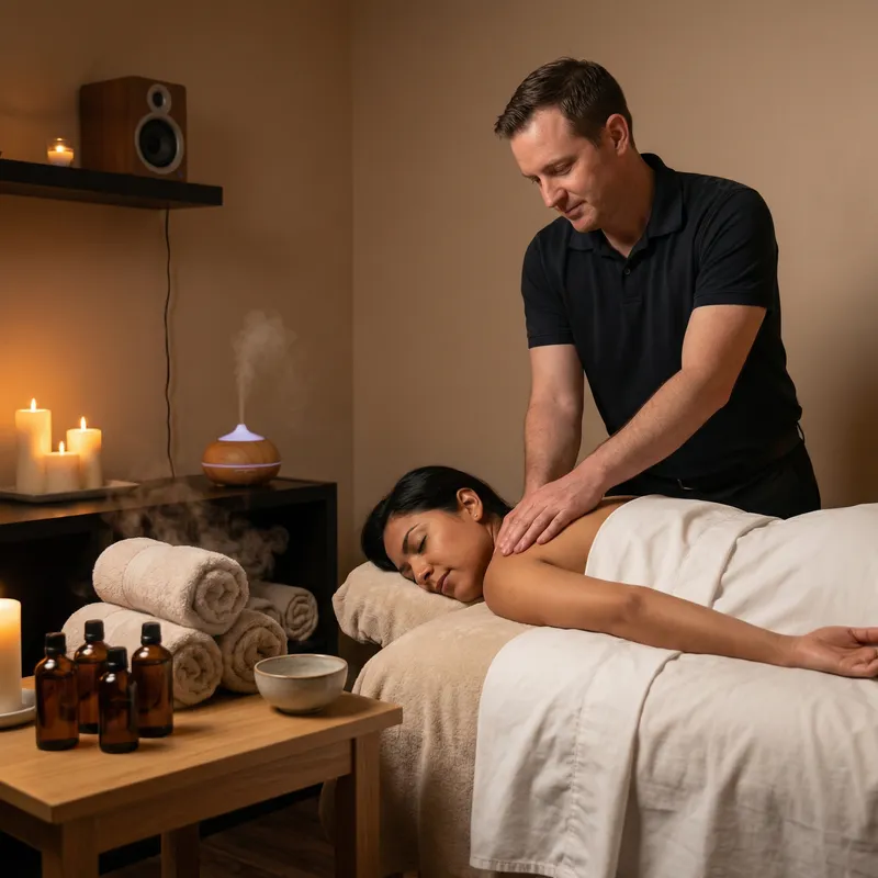 Soothing Massage Therapy at Serene Spa