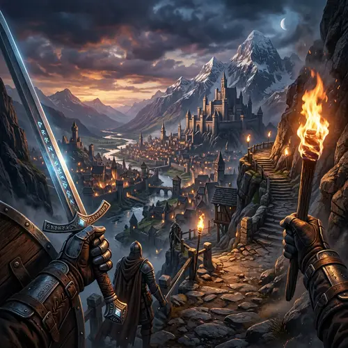 Majestic Gemstone Butterfly on Japanese Katana