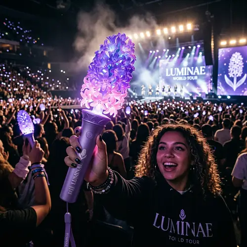 Hyacinth Lightstick: A Unique Floral Design