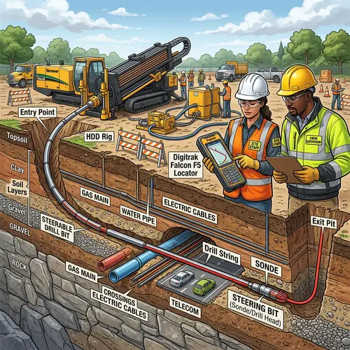 Horizontal Directional Drilling for Subterranean Piping and Cables