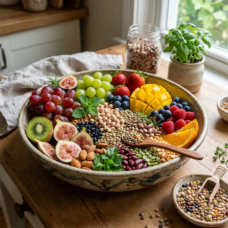 Creative Fruits and Legumes Image Inspiration