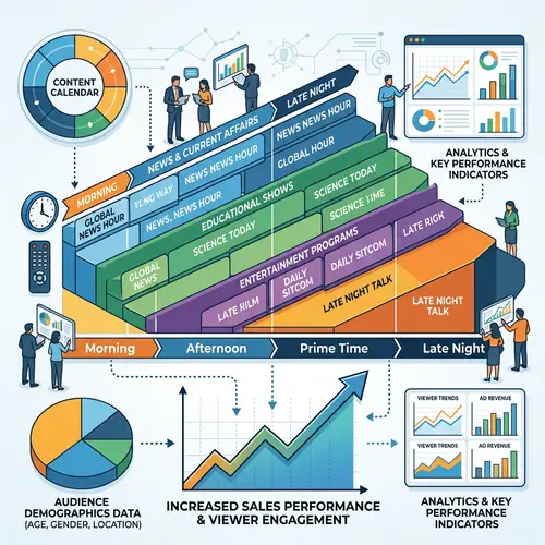 Optimized Television Broadcast Plan for Increased Sales