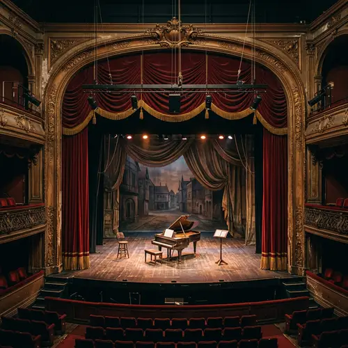 The Stage of an Old Theater