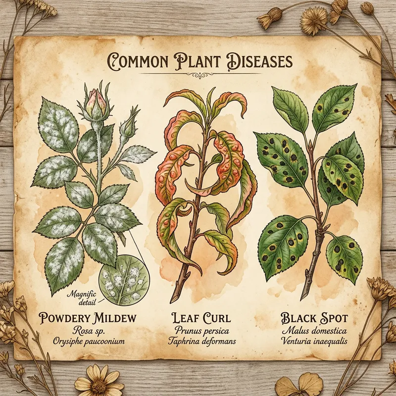 Plant Diseases: Rustic Style Guide