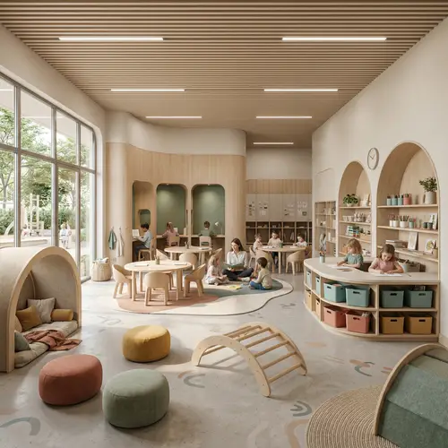 Modern ADHD-Friendly Classroom Design