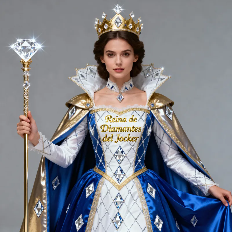 Gorgeous Diamond Queen Joker Costume