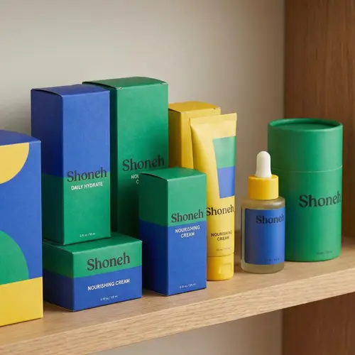 Modern Packaging Design for Shoneh Products