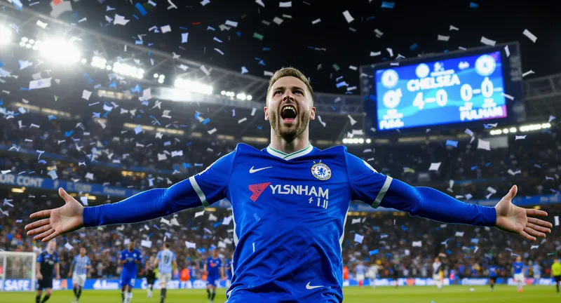 Cole Palmer Celebrates Big Win at Stamford Bridge