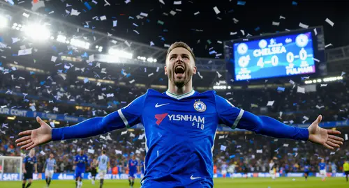 Cole Palmer Celebrates Big Win at Stamford Bridge