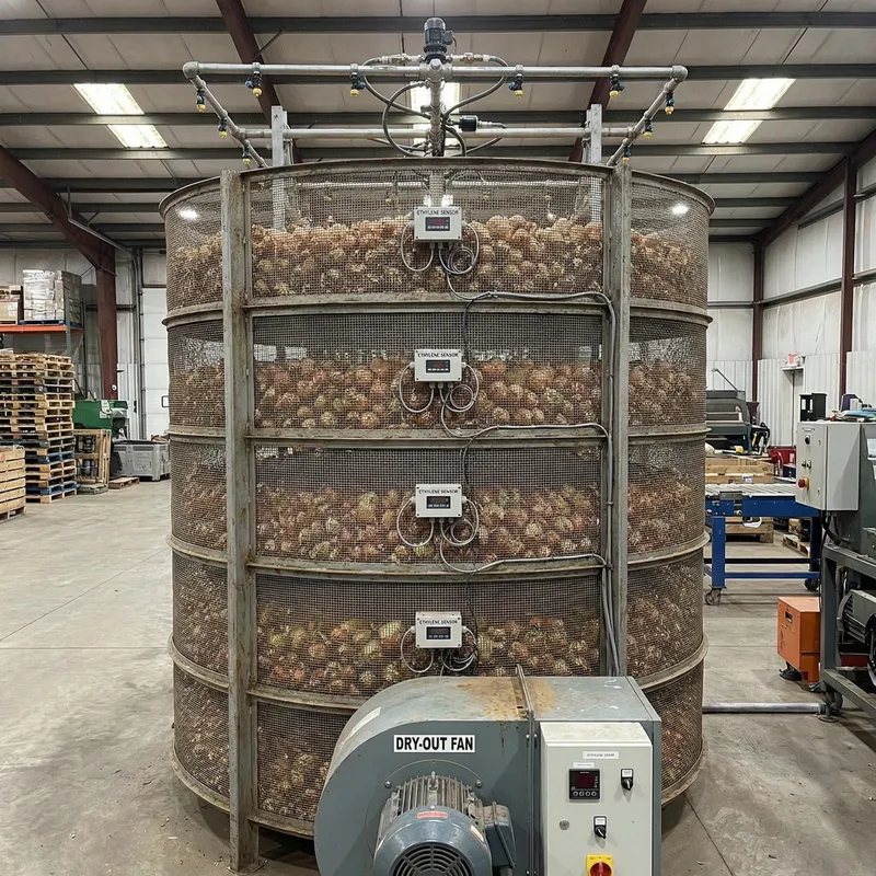 Smart Onions Storage System with Ethylene Sensors Smart Onions Storage System with Ethylene Sensors
