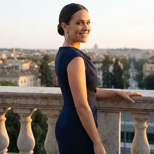 Captivating and Sophisticated | Stylish Woman with Glamour