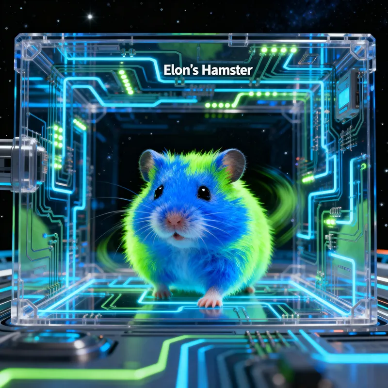 Elon's Hamster: A Whimsical Sci-Fi Adventure