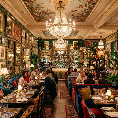 Stunning Maximalist Restaurant Interior Design