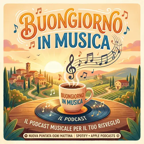 Buongiorno in Musica Podcast Cover Design
