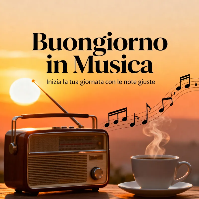 Buongiorno in Musica Podcast Cover Design