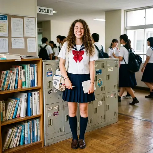 Japanese Schoolgirl Fashion: Marin Kitagawa