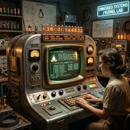 Retro-Futuristic Embedded Linux: A Visual Journey