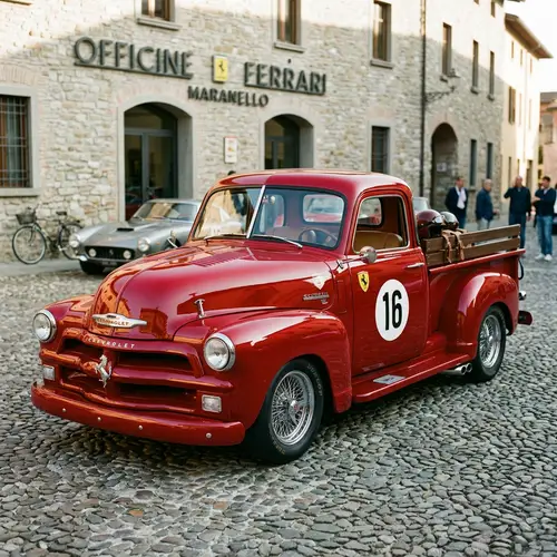 Ferrari Inspired 1950 Chevrolet 3100 Truck