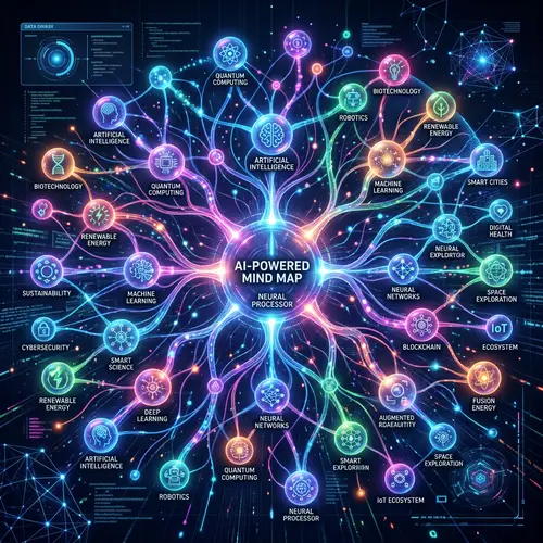 AI-Powered Mind Mapping: A Creative Visualization