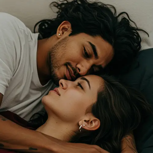 Cuddling with My Girlfriend: A Relaxing Moment