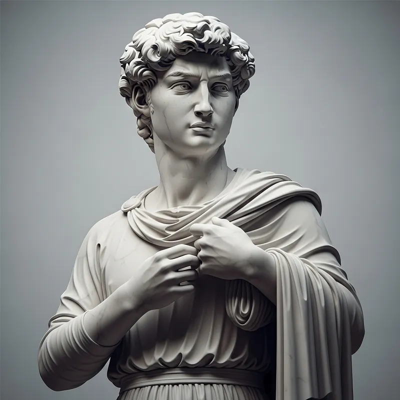 Transform Yourself into a Marble Statue