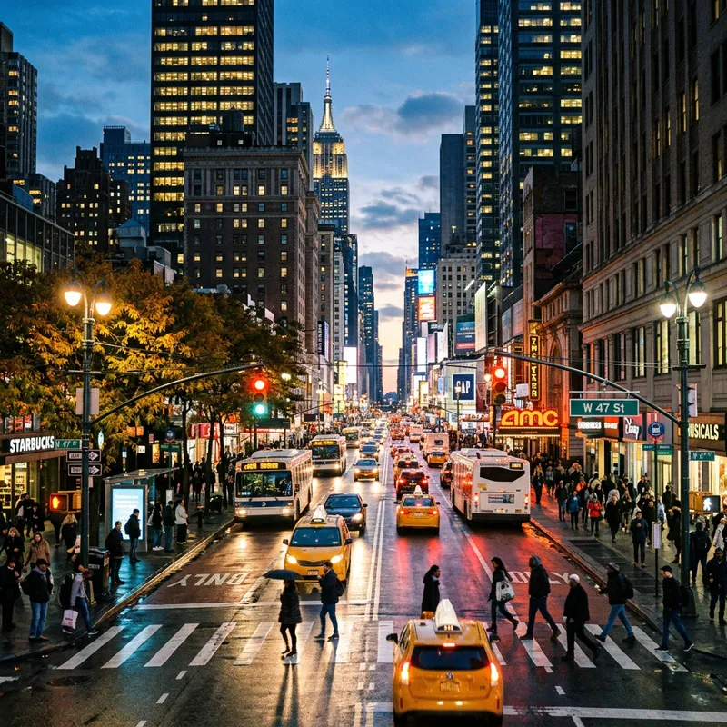 Explore Vibrant City Streets