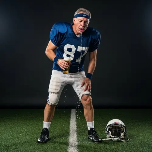 Humorous Football Celebration Gone Wrong | Athlete Party Fail