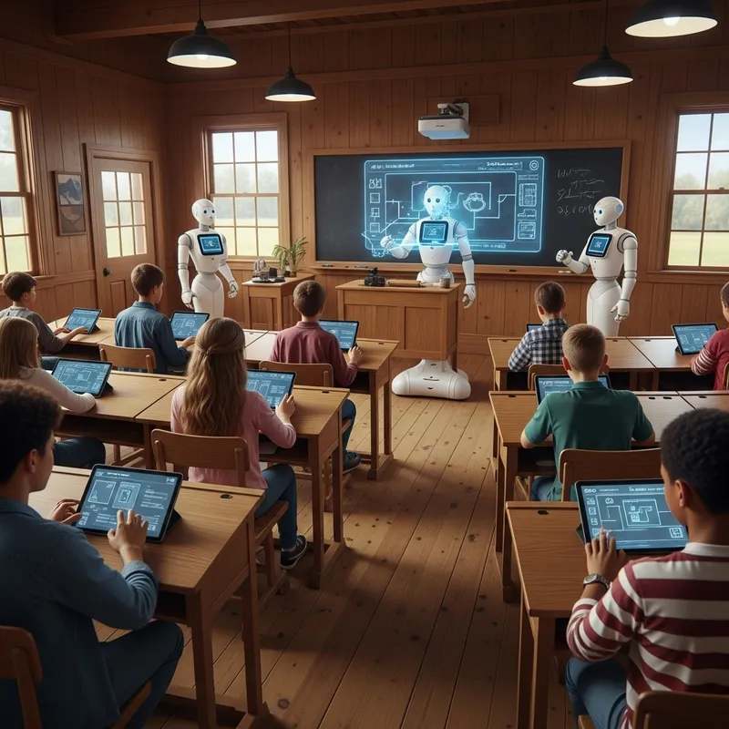 Modern vs Traditional AI Classroom: A Fusion
