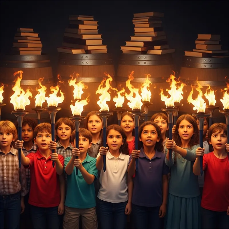 Ignite Children's Potential: Be a Torch, Not a Barrel