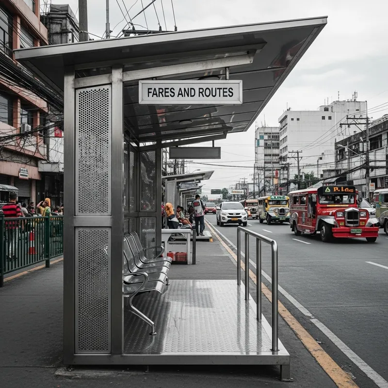 Evolution of Forms in Jeepney Stop and Waiting Shed Design Evolution of Forms in Jeepney Stop and Waiting Shed Design