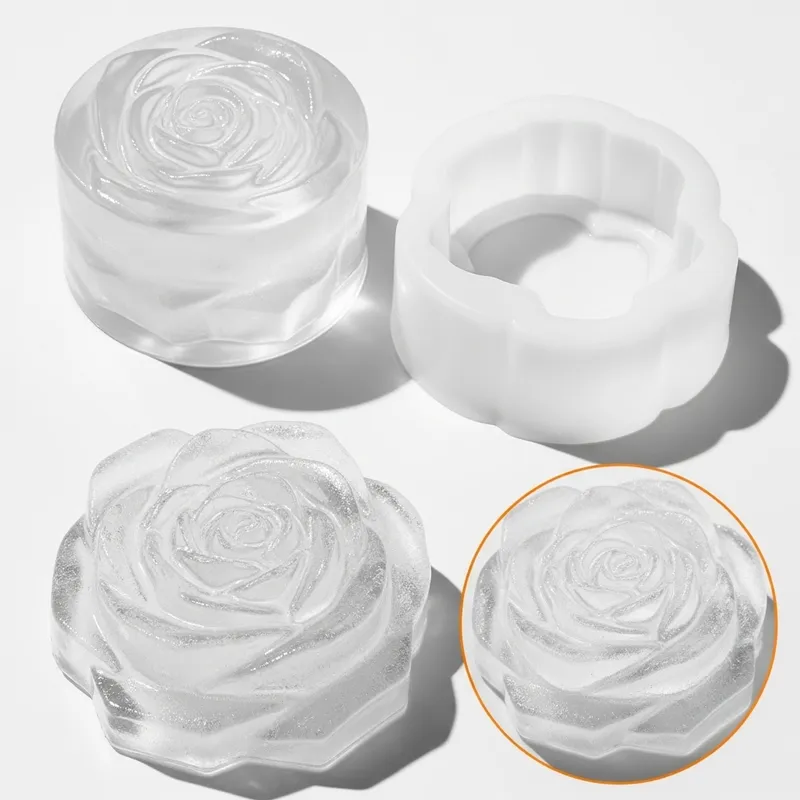 3D Rose Ice Molds - Creative Designs for Chilled Elegance 3D Rose Ice Molds - Creative Designs for Chilled Elegance