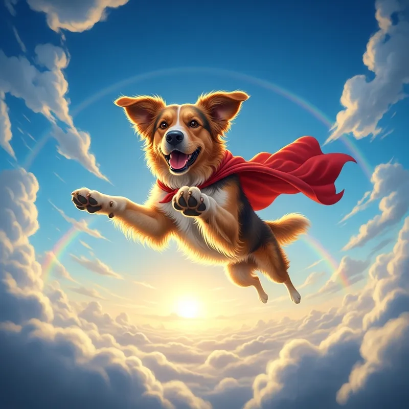 Flying Dog - Unbelievable Photo!