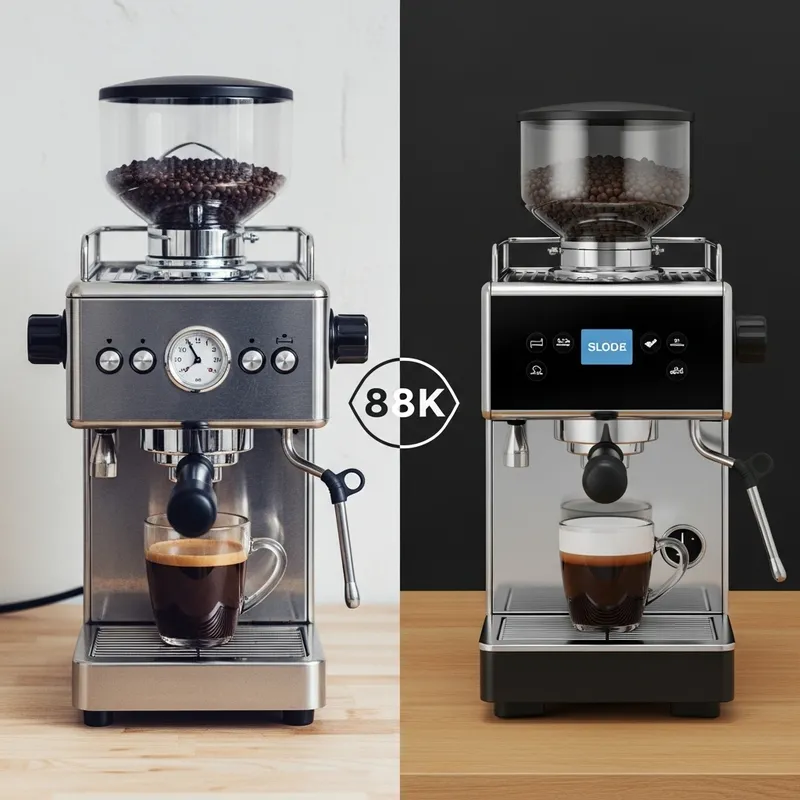 Classic Vs Modern Coffee Machines: A Visual Evolution
