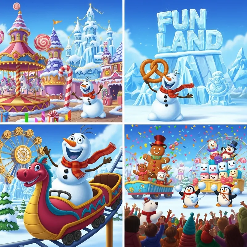 Snowman Fun at Disney World: A Magical Adventure