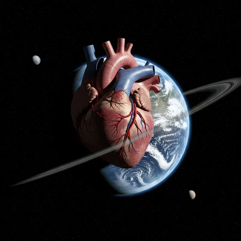 Heart Planet: Human Heart Planet Fusion