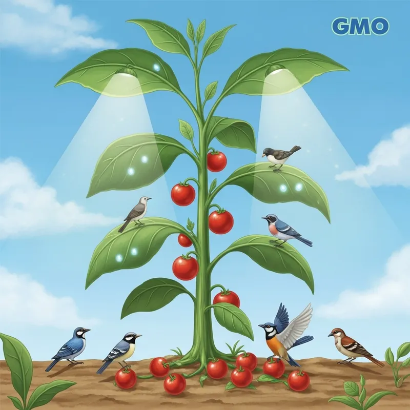 Societal Gain: High-Nutrient Bioluminescent GMO Organism